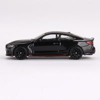 BMW M4 CSL - BLACK SAPPHIRE - 1:64 SCALE DIECAST MODEL - MINI GT