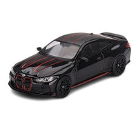 BMW M4 CSL - BLACK SAPPHIRE - 1:64 SCALE DIECAST MODEL - MINI GT