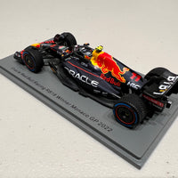 Oracle Red Bull Racing RB18 No.11 Oracle Red Bull Racing - Winner Monaco GP 2022 - Sergio Pérez - 1:43 Scale Resin Model Car - Spark