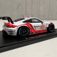 Porsche 911 RSR-19 No.56 Team Project 1 - 24H Le Mans 2022 - B. Iribe - O. Millroy - B. Barnicoat - 1:43 Scale Resin Model Car Spark
