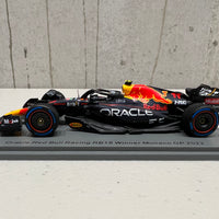 Oracle Red Bull Racing RB18 No.11 Oracle Red Bull Racing - Winner Monaco GP 2022 - Sergio Pérez - 1:43 Scale Resin Model Car - Spark