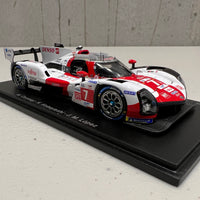TOYOTA GR010 HYBRID No.7 TOYOTA GAZOO Racing - 2nd 24H Le Mans 2022 - M. Conway - K. Kobayashi - J. M. López - 1:43 Scale Resin Model Car - Spark