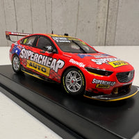 HOLDEN ZB COMMODORE - TRIPLE EIGHT RACE ENGINEERING SUPERCHEAP AUTO - FEENEY/INGALL #39 - REPCO Bathurst 1000 WILDCARD - 1:43 Scale Diecast Model Car - BIANTE - RRP $99 NOW $80