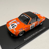 Porsche 914/6 No.46 24H Le Mans 1971 - P. Keller - J. Sage - 1:43 Scale Resin Model Car