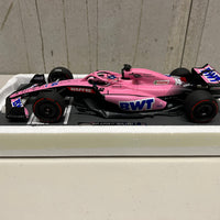 BWT ALPINE F1 TEAM A522 - FERNANDO ALONSO - BAHRAIN GP 2022 - 1:18 Scale Resin Model Car - Minichamps