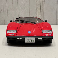 Lamborghini Countach Walter Wolf - Red - 1:18 Scale Diecast Model Car - KYOSHO