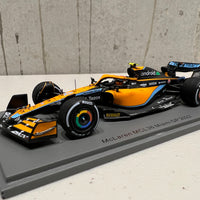 McLaren MCL36 No.4 McLaren F1 Team - Miami GP 2022 - Lando Norris - 1:43 Scale Resin Model Car - Spark