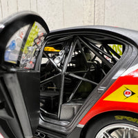 SIMONA DE SILVESTRO & RENEE GRAICE - 2015 SUPERGIRLS FORD FGX FALCON "SATIN BLACK EDITION" SUPERCHEAP AUTO BATHURST 1000 - 1:18 SCALE DIECAST MODEL - AUTHENTIC COLLECTABLES