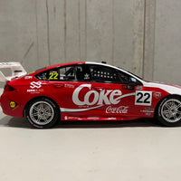 Chris Pither - PremiAir Coca-Cola Racing #22 Holden ZB Commodore - 2022 Repco Supercars Championship Season - 1:18 Scale Model - AUTHENTIC COLLECTABLES