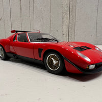 Lamborghini Miura SVR - Red / Black - 1:18 Scale Diecast Model Car - Kyosho