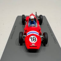 Cooper T51 No.18 Dutch GP 1960 - Maurice Trintignant - 1:43 Scale Resin Model Car - Spark