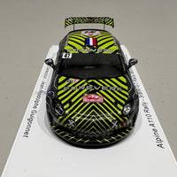 Alpine A110 Rally No.47 Rally Monte Carlo 2022 - François Delecour - Jean-Rodolphe Guigonnet - 1:43 Scale Resin Model Car - Spark