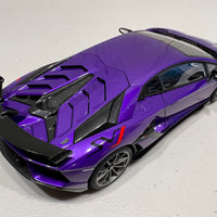 LAMBORGHINI AVENTADOR SVJ (VIOLA PASIFAE/PEARL PURPLE) 1:18 - AUTOART