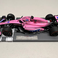 BWT ALPINE F1 TEAM A522 - FERNANDO ALONSO - BAHRAIN GP 2022 - 1:18 Scale Resin Model Car - Minichamps
