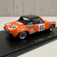 Porsche 914/6 No.46 24H Le Mans 1971 - P. Keller - J. Sage - 1:43 Scale Resin Model Car