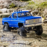 TRAXXAS TRX-4M CHEVROLET K10 HIGH TRAIL EDITION - BLUE - 1:18 SCALE