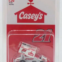 BRIAN BROWN 2024 CASEY'S GENERAL STORE #21 1:50 SPRINT CAR DIECAST MODEL