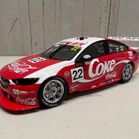 Chris Pither - PremiAir Coca-Cola Racing #22 Holden ZB Commodore - 2022 Repco Supercars Championship Season - 1:18 Scale Model - AUTHENTIC COLLECTABLES