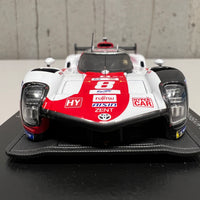 TOYOTA GR010 HYBRID No.8 TOYOTA GAZOO Racing - Winner 24H Le Mans 2022 - S. Buemi - R. Hirakawa - B. Hartley - 1:43 Scale Resin Model Car