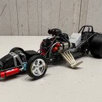 JOHN FORCE 2009 SUMMIT MOTORSPORTS PARK "NIGHTSTALKER" MUSTANG FUNNY CAR - 1:24 SCALE DIECAST MODEL - ACTION