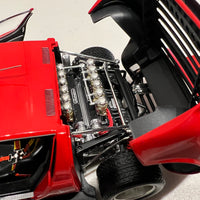 Lamborghini Miura SVR - Red / Black - 1:18 Scale Diecast Model Car - Kyosho