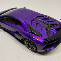 LAMBORGHINI AVENTADOR SVJ (VIOLA PASIFAE/PEARL PURPLE) 1:18 - AUTOART
