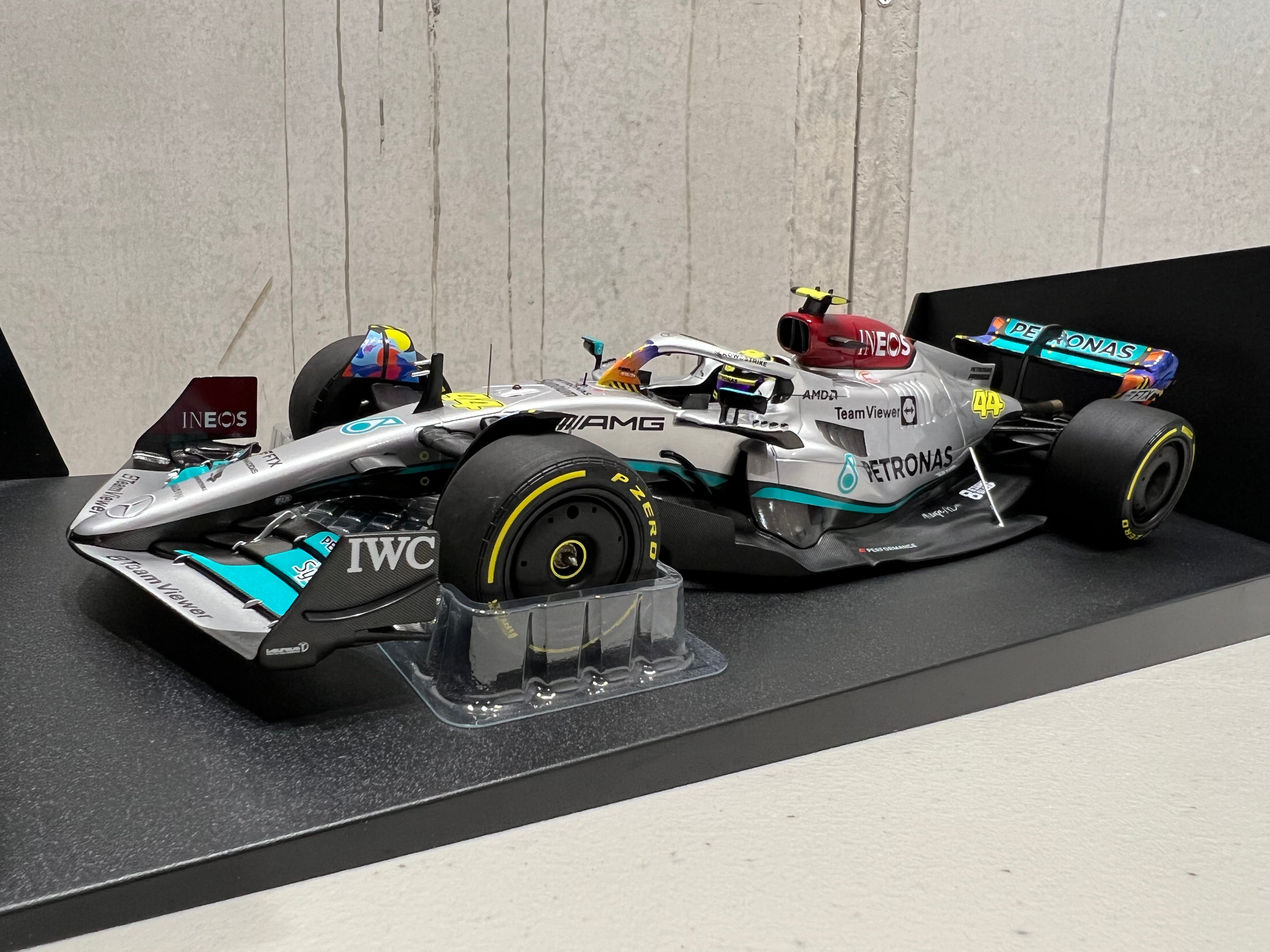 Mercedes AMG Petronas W13 E Lewis Hamilton #44 Miami GP 2022 Mercedes AMG Petronas W13 E Lewis Hamilton #44 Miami GP 2022