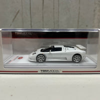 Bugatti EB110 Super Sport Bianco Monaco - 1:43 Scale Resin Model Car - TSM