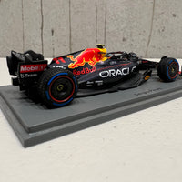 Oracle Red Bull Racing RB18 No.11 Oracle Red Bull Racing - Winner Monaco GP 2022 - Sergio Pérez - 1:43 Scale Resin Model Car - Spark