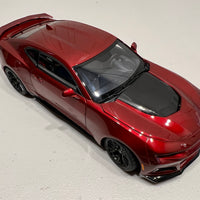 CHEVROLET CAMARO ZL1 2017 (GARNET RED TINTCOAT) - 1:18 Scale Composite Model Car