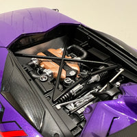 LAMBORGHINI AVENTADOR SVJ (VIOLA PASIFAE/PEARL PURPLE) 1:18 - AUTOART