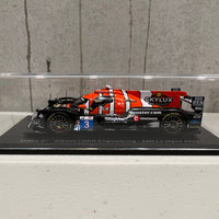 Oreca 07 - Gibson No.3 DKR Engineering - 24H Le Mans 2022 - L. Hörr - J. Glorieux - A. Cougnaud - 1:43 Scale Resin Model Car - Spark