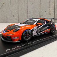 Porsche 911 GT3 Cup No.25 Porsche Supercup Champion 2021 - Larry ten Voorde - 1:43 Scale Resin Model Car - Spark