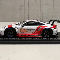Porsche 911 RSR-19 No.56 Team Project 1 - 24H Le Mans 2022 - B. Iribe - O. Millroy - B. Barnicoat - 1:43 Scale Resin Model Car Spark