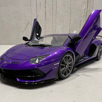 LAMBORGHINI AVENTADOR SVJ (VIOLA PASIFAE/PEARL PURPLE) 1:18 - AUTOART
