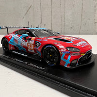 Aston Martin Vantage AMR No.33 TF Sport - Winner LMGTE Am 24H Le Mans 2022 - B. Keating - H. Chaves - M. Sørensen - 1:43 Scale Resin Model Car - Spark