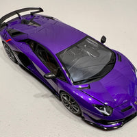 LAMBORGHINI AVENTADOR SVJ (VIOLA PASIFAE/PEARL PURPLE) 1:18 - AUTOART