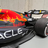Oracle Red Bull Racing RB18 No.1 Oracle Red Bull Racing - Winner Miami GP 2022 - Max Verstappen. With Acrylic Cover - 1:18 Scale Resin Model Car