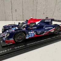 Oreca 07 - Gibson No.23 United Autosports USA - 10th 24H Le Mans 2022 - A. Lynn - O. Jarvis - J. Pierson - 1:43 Scale Resin Model Car - Spark