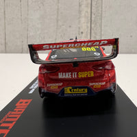 HOLDEN ZB COMMODORE - TRIPLE EIGHT RACE ENGINEERING - SUPERCHEAP AUTO RACING - LOWNDES/FRASER #888 - 2022 Bathurst 1000 - 1:43 Scale Diecast Model Car