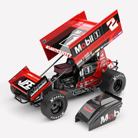 *PRE-ORDER* Dayne Kingshott - Krikke Motorsport #2 Sprintcar - 2024/2025 USA Vs WA Speedweek Series Winner - 1:18 Scale Diecast Model - Authentic Collectables