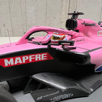 BWT ALPINE F1 TEAM A522 - FERNANDO ALONSO - BAHRAIN GP 2022 - 1:18 Scale Resin Model Car - Minichamps