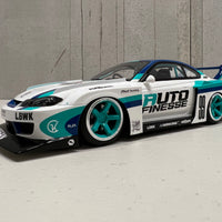 LB-Super Silhouette Nissan S15 SILVIA Auto Finesse - 1:18 Scale Resin Model Car -Topspeed