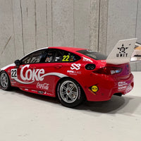 Chris Pither - PremiAir Coca-Cola Racing #22 Holden ZB Commodore - 2022 Repco Supercars Championship Season - 1:18 Scale Model - AUTHENTIC COLLECTABLES