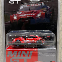 Nissan GT-R Nismo GT500 #23 NISMO 2021 SUPER GT Series - Japan Exclusive - 1:64 Scale Diecast Model - Mini GT