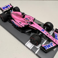 BWT ALPINE F1 TEAM A522 - FERNANDO ALONSO - BAHRAIN GP 2022 - 1:18 Scale Resin Model Car - Minichamps