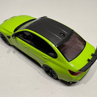 BMW AC Schnitzer M3 Competition (G80) Sao Paulo Yellow - 1:18 Scale Resin Model Car - TOPSPEED