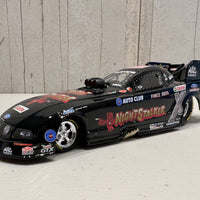 JOHN FORCE 2009 SUMMIT MOTORSPORTS PARK "NIGHTSTALKER" MUSTANG FUNNY CAR - 1:24 SCALE DIECAST MODEL - ACTION