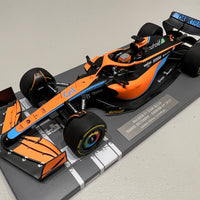 MCLAREN F1 TEAM MCL36 - DANIEL RICCIARDO - BAHRAIN GP 2022 - 1:18 Scale Resin Model Car - MINICHAMPS