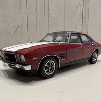 HOLDEN HQ GTS MONARO - BURGUNY SEDAN - 1:18 DIECAST MODEL